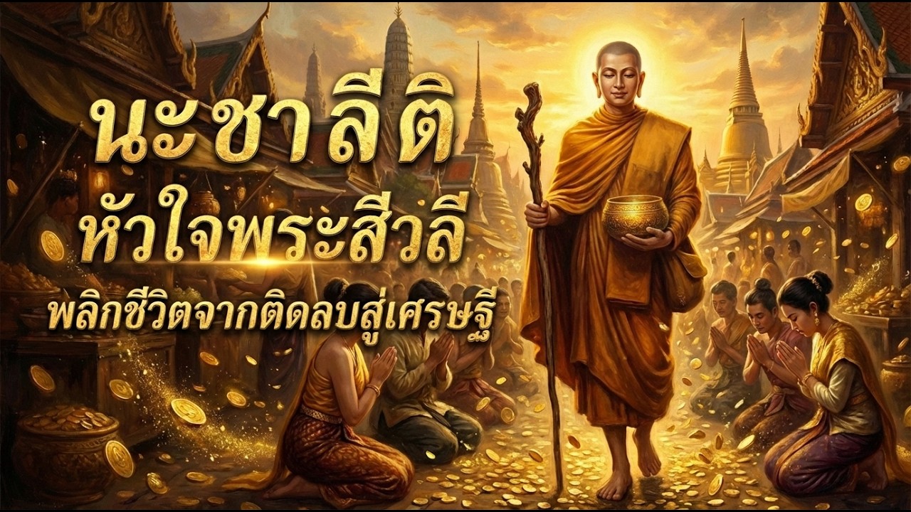 พลิกชีวิตจากติดลบสู่เศรษฐี! หัวใจพระสิวลี นะชาลิติ มนต์มหาลาภที่เห็นผลทันตา