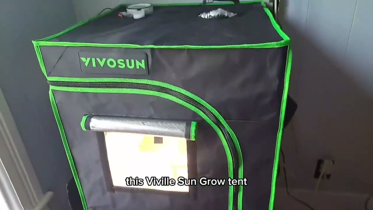 VIVOSUN S224 2x2 Grow Tent, Perfect for Indoor Hydroponics, Grow Tent Review