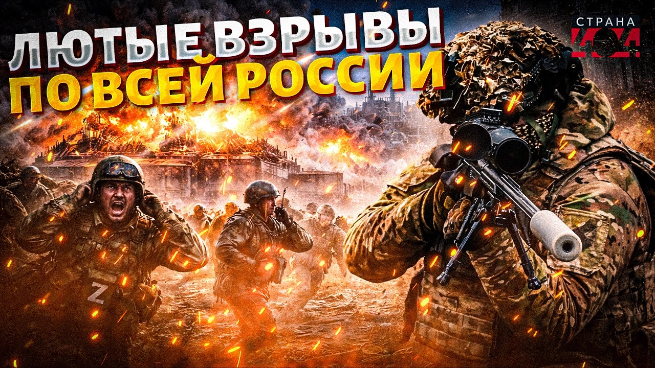 Адская ОТВЕТКА от ВСУ: по всей РФ гигантские ВЗРЫВЫ! Фламинго разобрали целый АРСЕНАЛ (кадры)