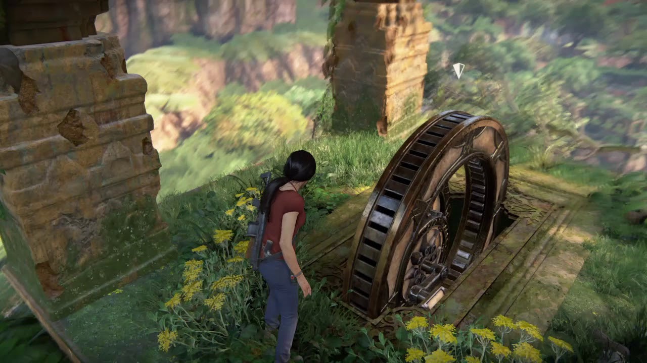 Uncharted: The Lost Legacy - Crank Wheel Glitch