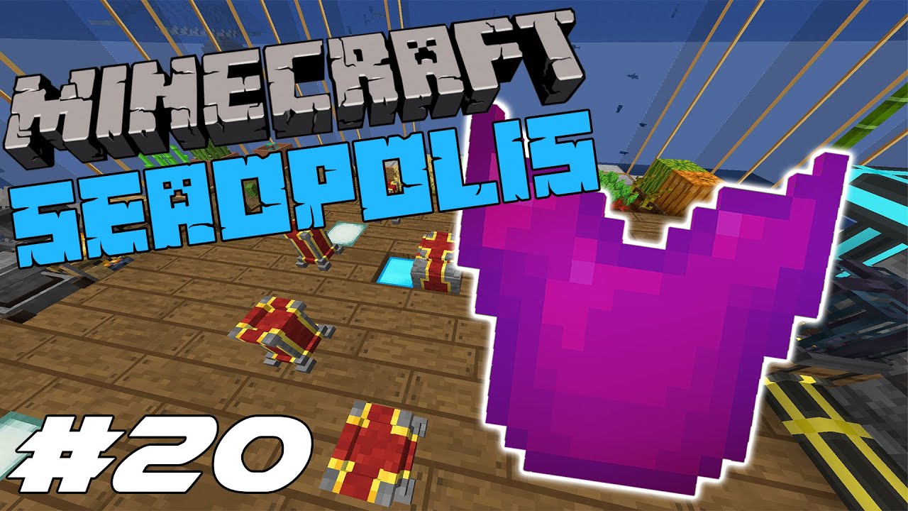 Minecraft Seaopolis Ep.20 Creative Flight With Supremium Armor + Tools
