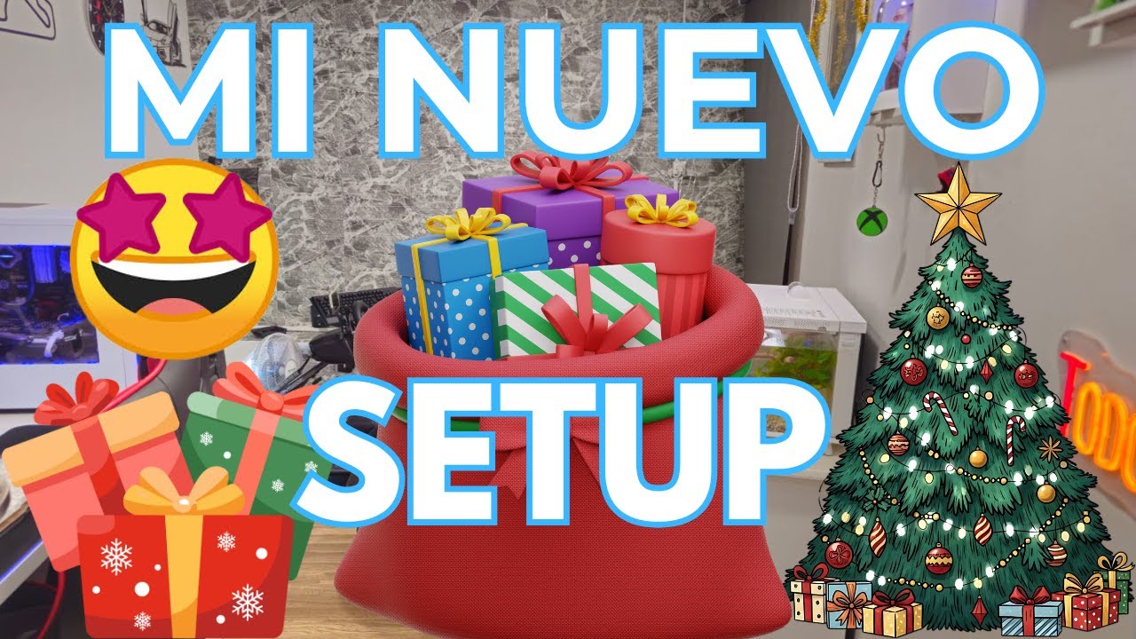 MI NUEVO SETUP, HABITACIÓN GAMING y TRONCUEVA🤩😍🥳FELIZ NAVIDAD PRENDAS!!🎅🎄