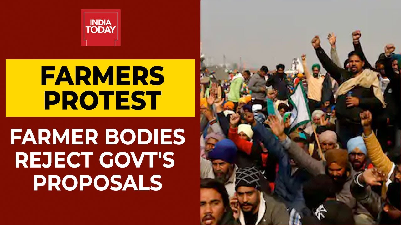 Farmers Protest: Farmer Bodies Reject Modi Govt's Farm Proposals | Breaking News