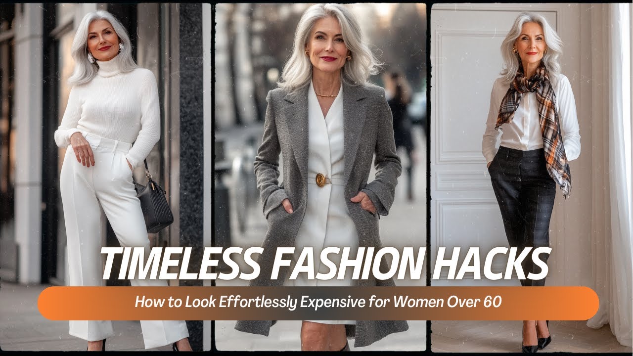 How to Look Effortlessly Expensive for Women Over 60 | Timeless Fashion Hacks