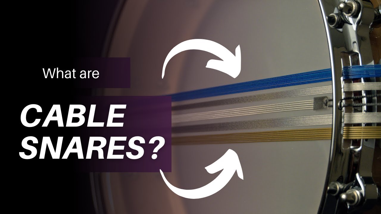 What are Cable Snare Wires? | How Concert Snare Drums are Built Different
