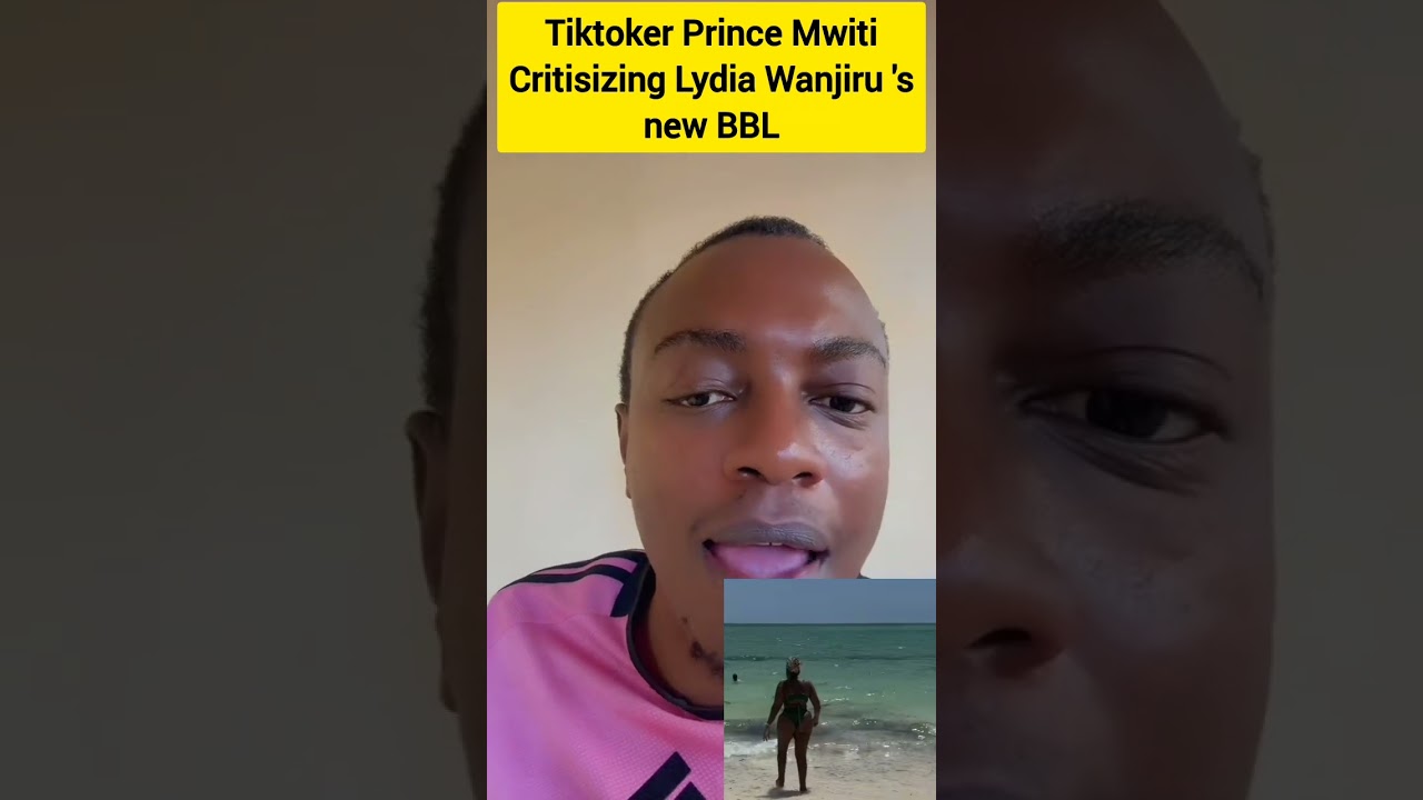 Price Mwiti critisizing Lydia Wanjiru's new bbl