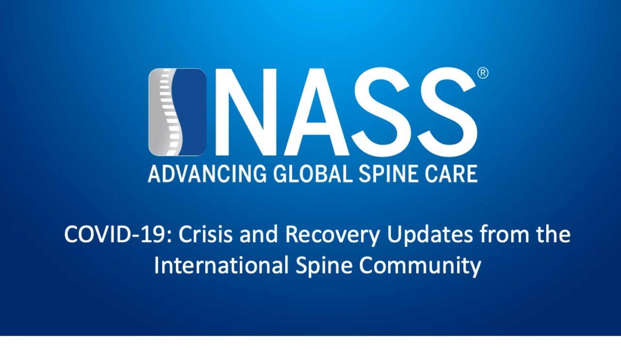 COVID-19: Crisis and Recovery Updates from the International Spine Community
