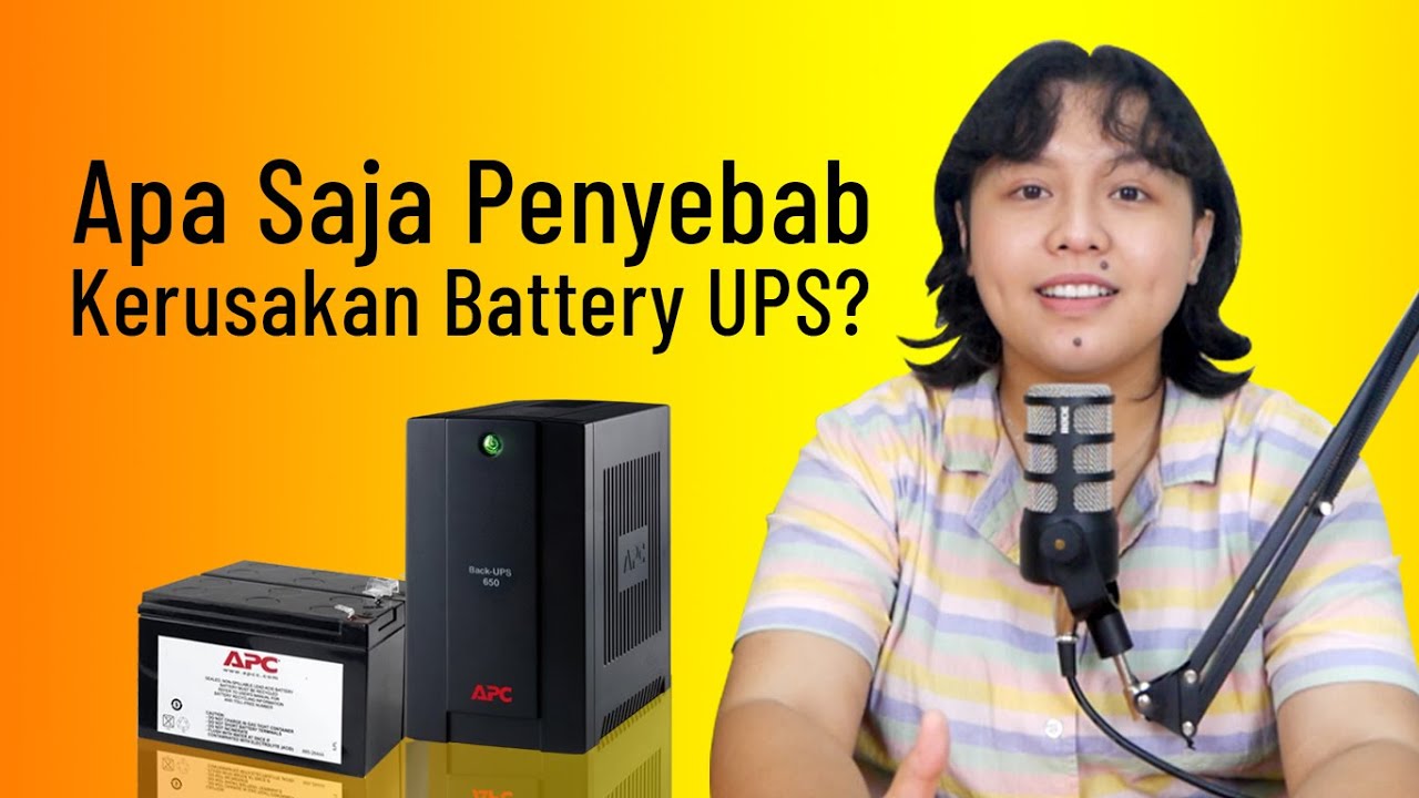 Penyebab Kerusakan Baterai UPS