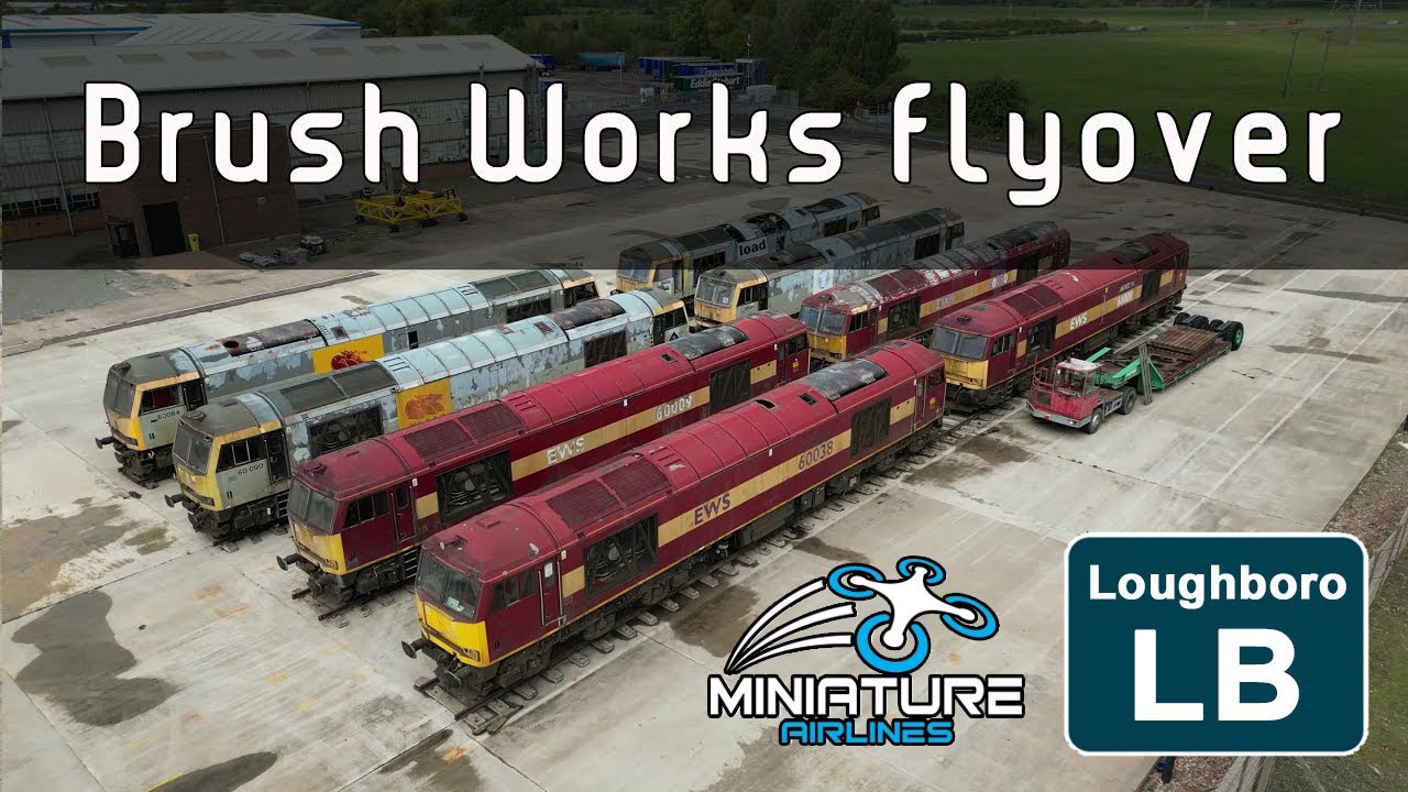 Brush Works (Loughborough) Aerial Flyover
