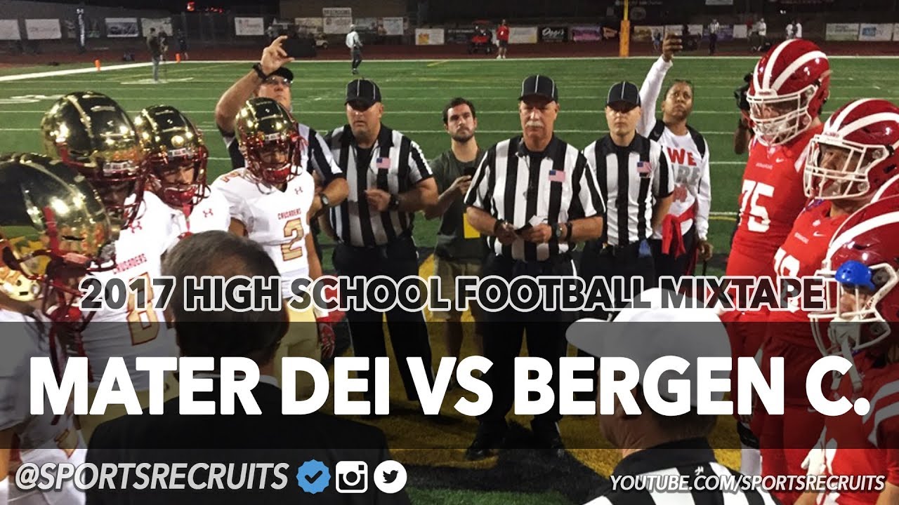 Mater Dei (CA) vs Bergen Catholic (NJ) HS Football: Saturday Night Lights @SportsRecruits Mixtape