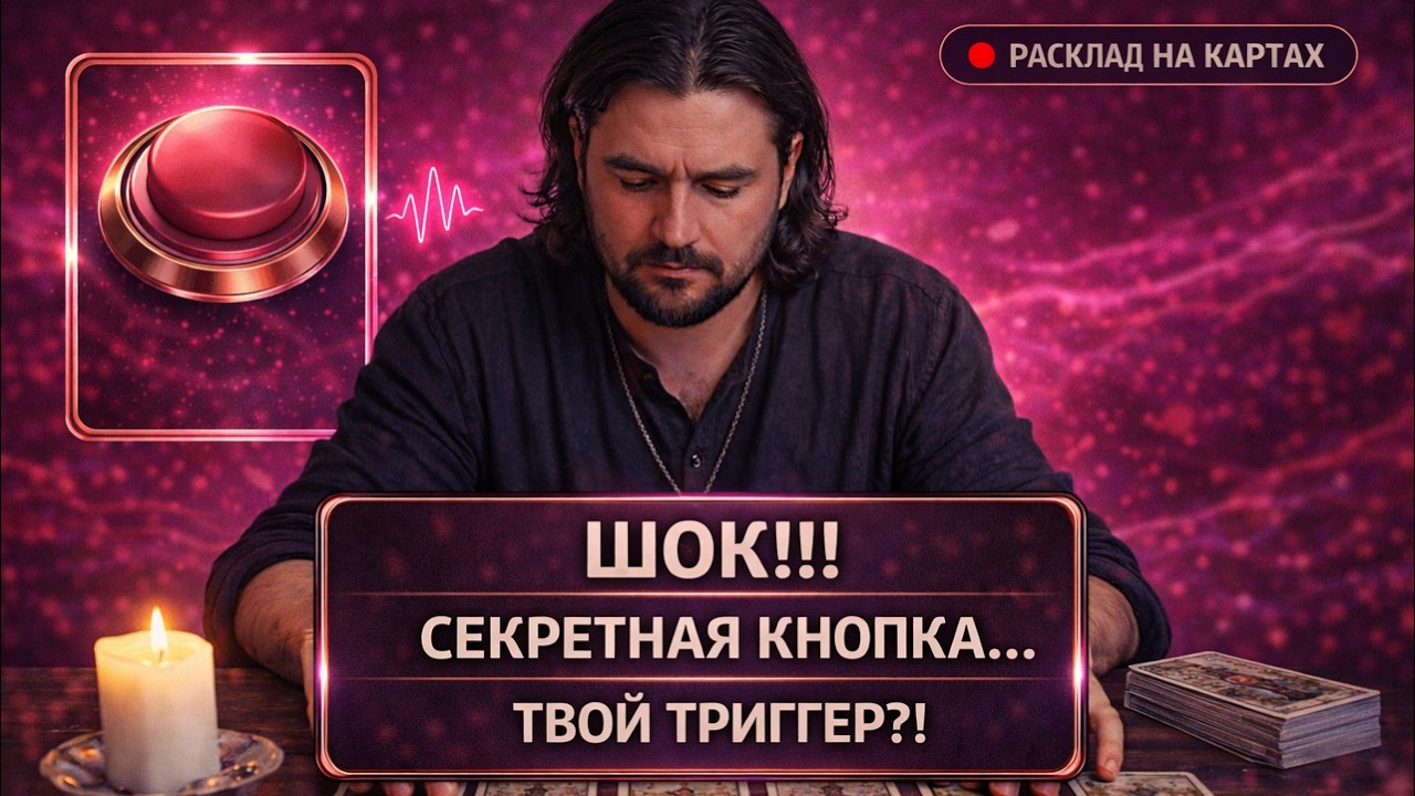 🛑 ЭТО ЕГО ПУГАЕТ! 🧨 Твои действия 🤐 Его резкая реакция 🔮 Вся правда о нем. #гадание #любовь #расклад