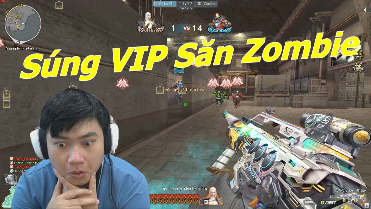 G36C-VIP : Săn Zombie Cực Căng - Tiền Zombie v4