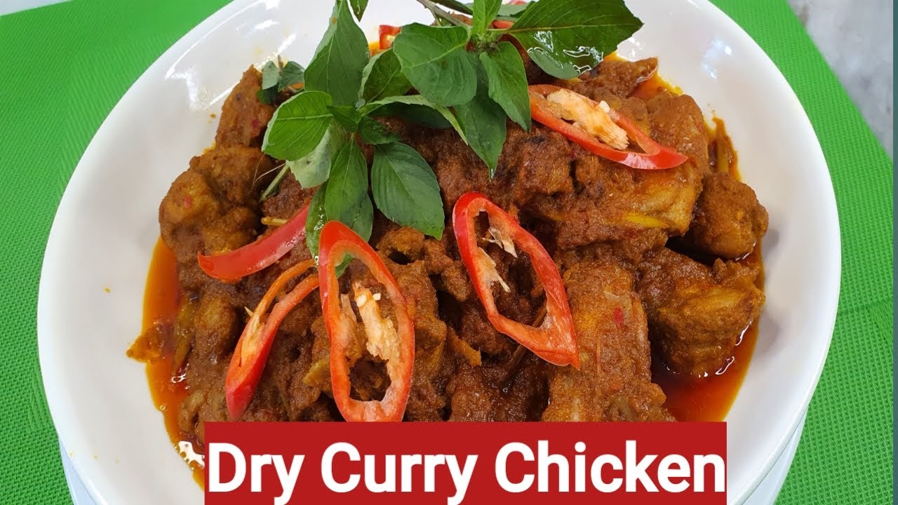Dry Curry Chicken
