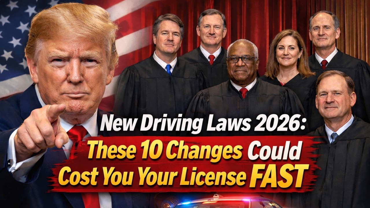 New Driving Laws 2026: These 10 Changes Could Cost You Your License FAST