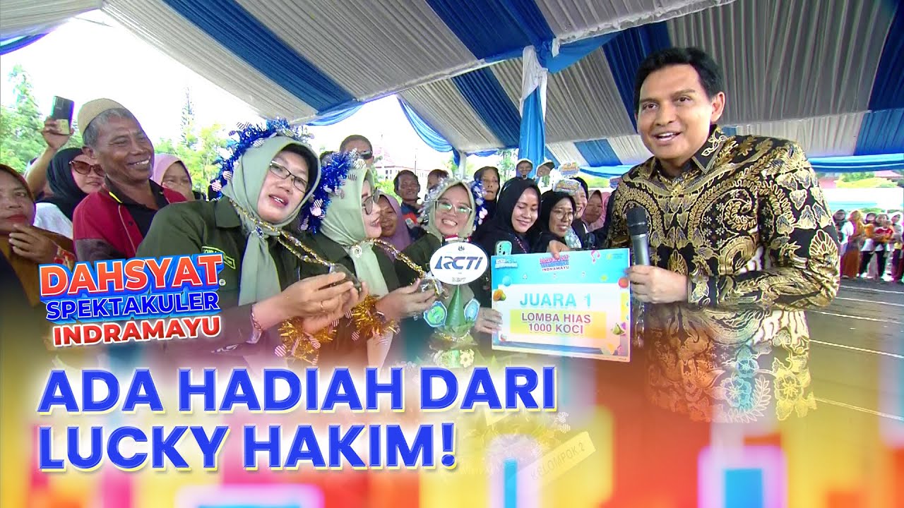 Meriah! Lucky Hakim Gabung di Dapur Ibu-Ibu | DAHSYAT SPEKTAKULER INDRAMAYU
