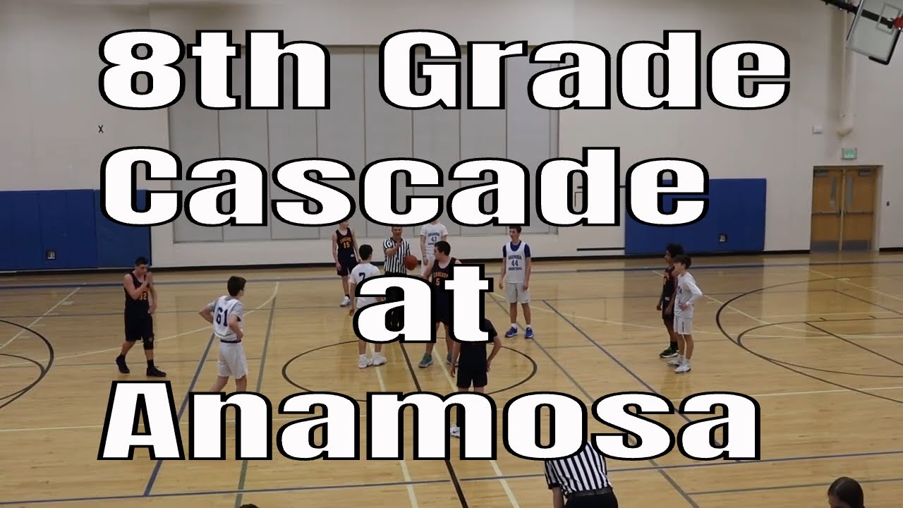 Cascade at Anamosa 8th Grade Basketball