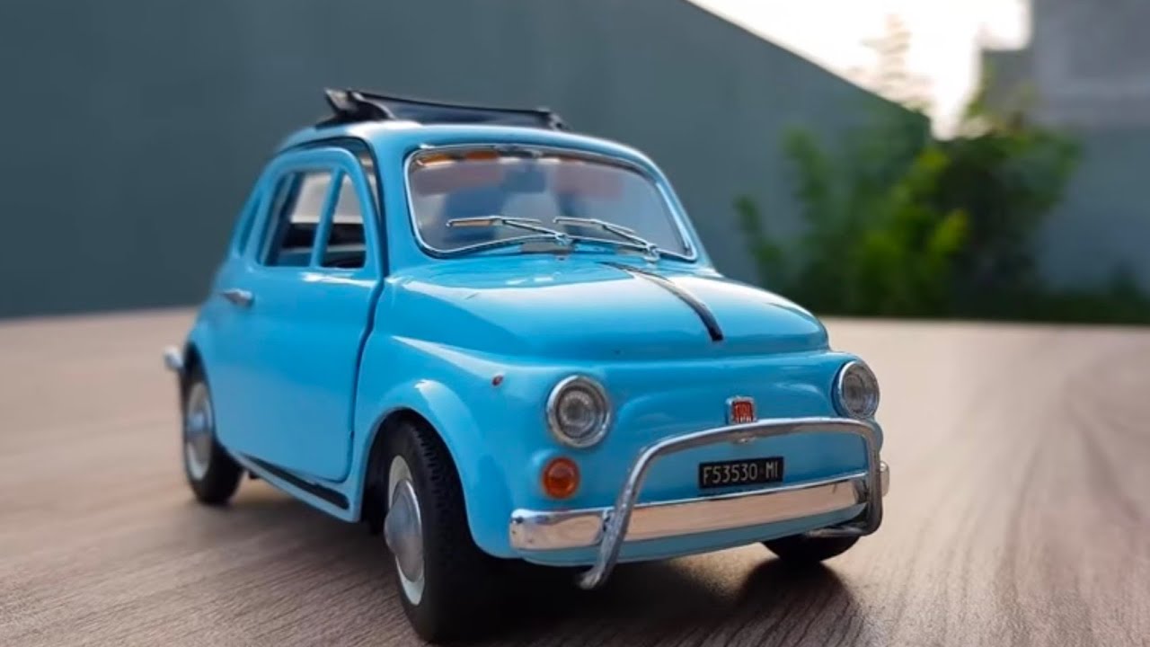 1960's Classic Fiat 500 - Model Car Restoration - Vintage Italian Car