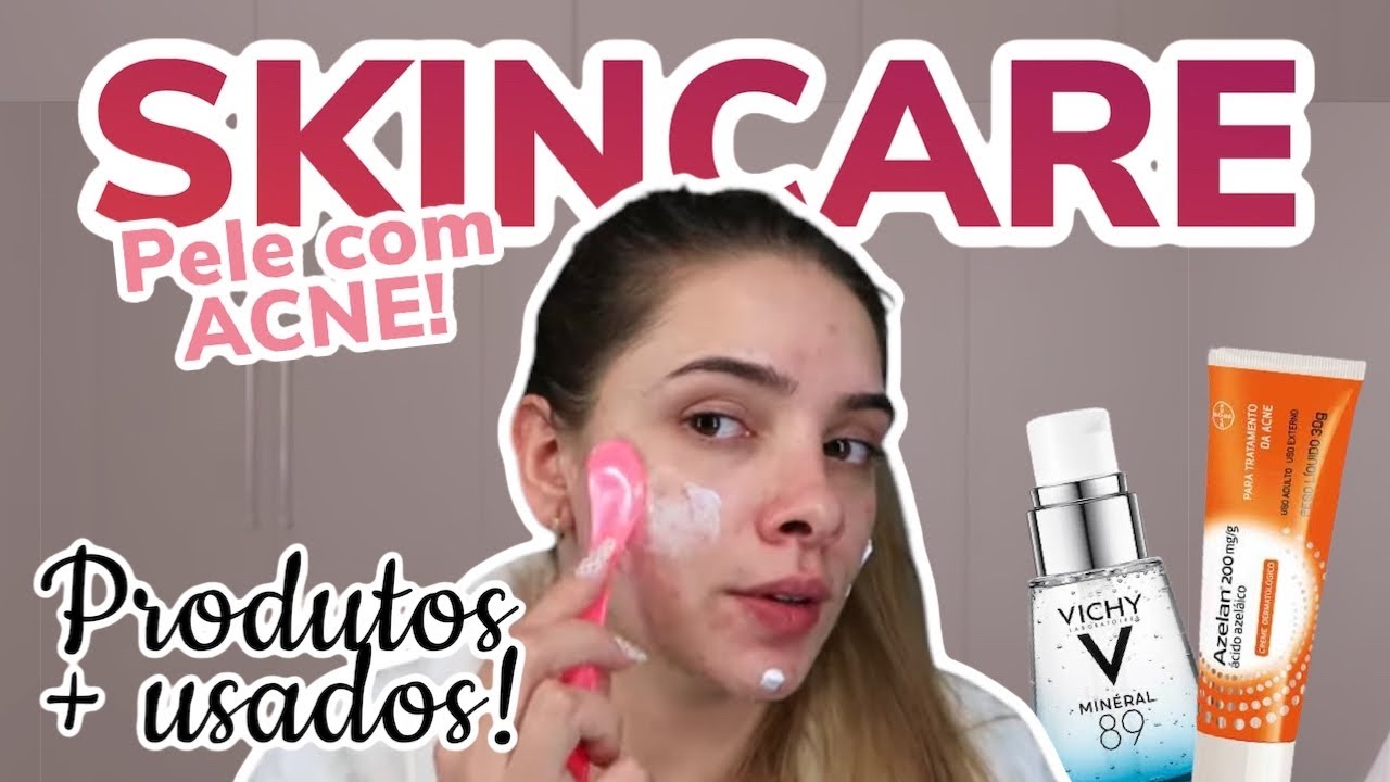 Rotina de Skincare Noturna • Pele com Acne