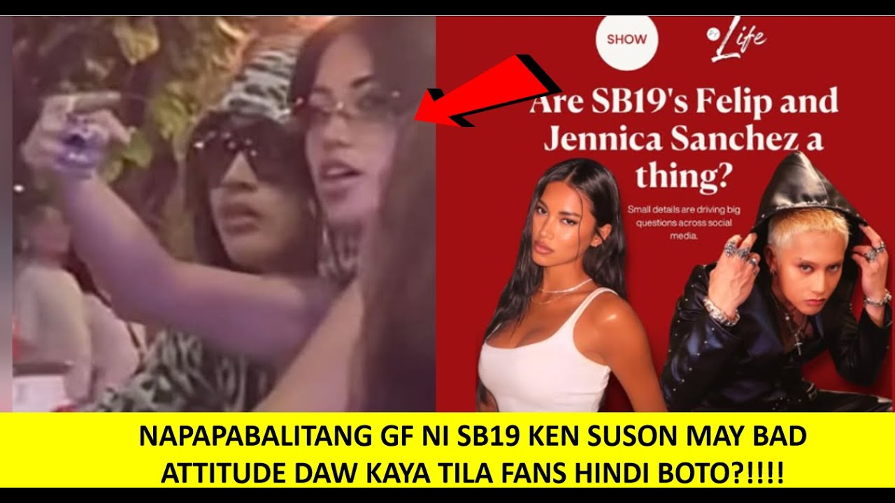 MATAPOS  IBALANDRA SA PUBLIKO NI SB19 KEN ANG RUMORED GF NITO FANS NAG REAK GIRL MAY ATTITUDE DAW?