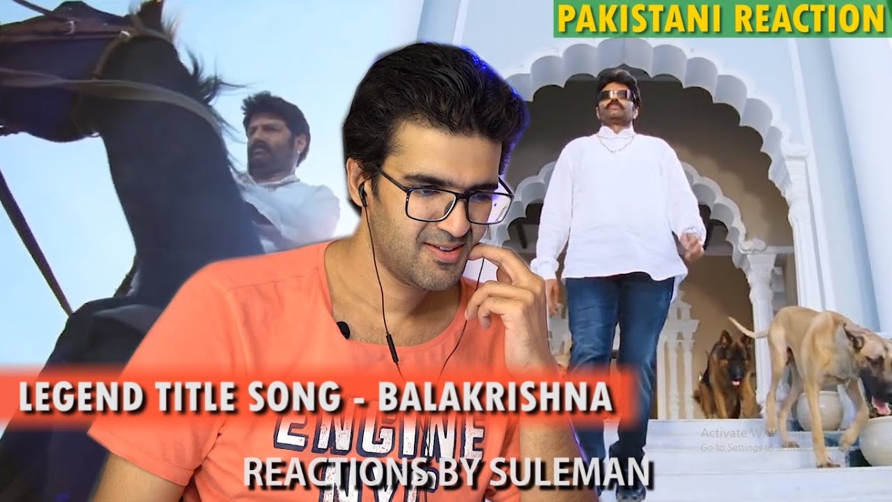 Pakistan Reacts To Legend Title Song | Nandamuri Balakrishna