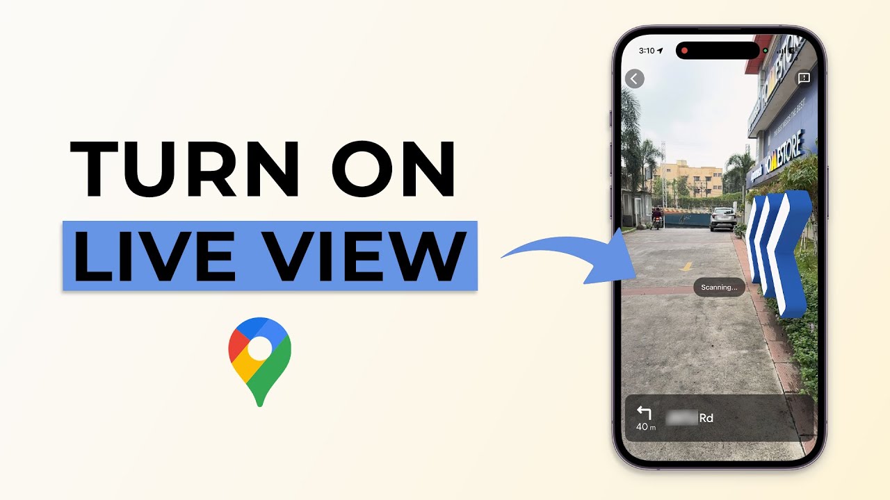 Как включить просмотр в реальном времени в Google Картах?