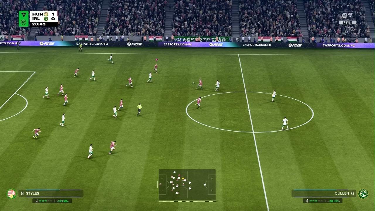 Hongarije vs Ierland FIFA world cup 2026 Argentinië 2de wedstrijd