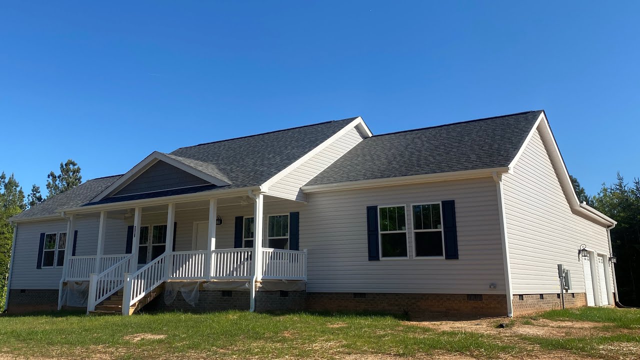 4 bedroom modular with garage