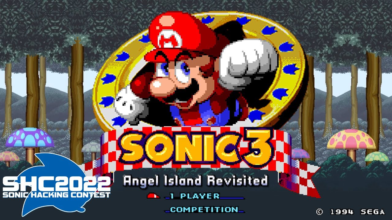Super Mario in Sonic 3 A.I.R (SHC '22) ✪ Full Game Playthrough (1080p/60fps)
