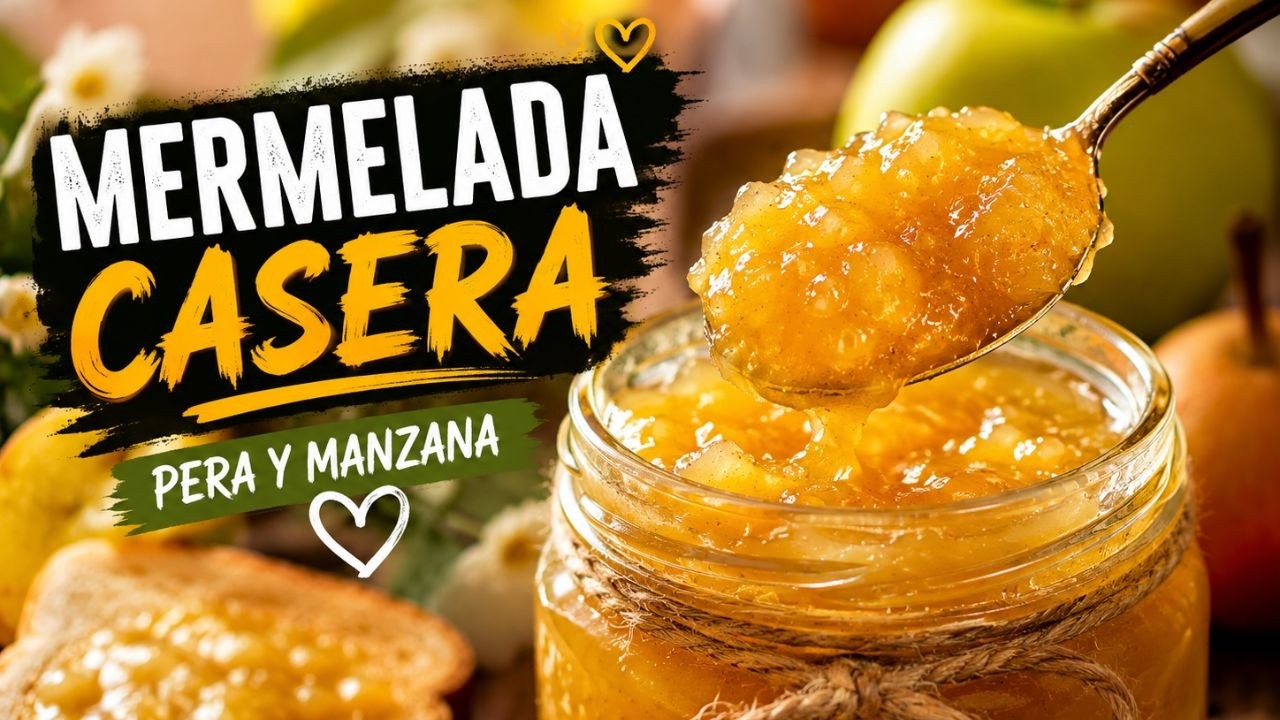 MERMELADA DE PERA🍐 Y MANZANA🍏  LA RECETA QUE SIEMPRE VAS A PREPARAR ¿Te lo vas a perder?