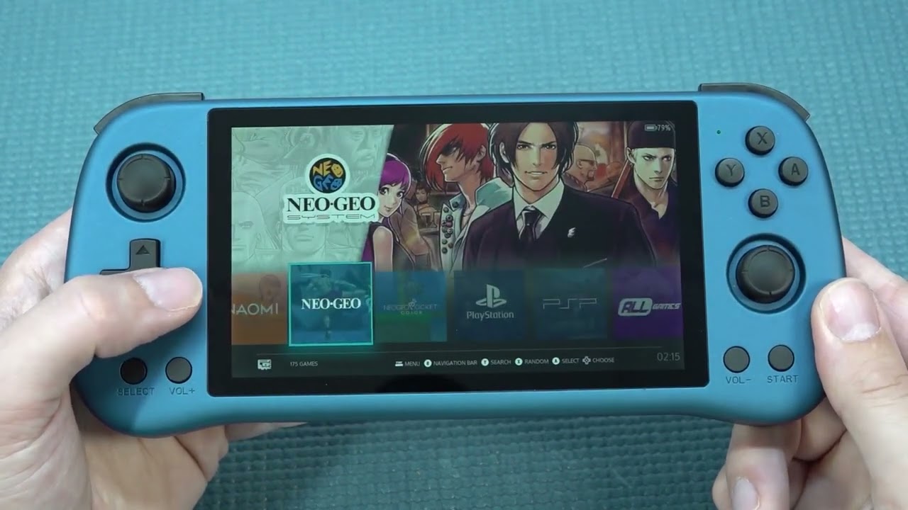 Amazing Looking Emulation Handheld Powkiddy X55 !