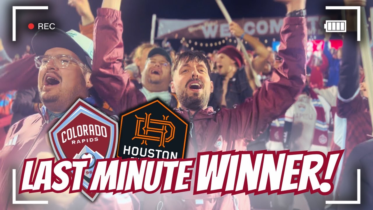 Rapids Win Last Minute THRILLER! The Mile High Crowd EXPLODES! 🔥