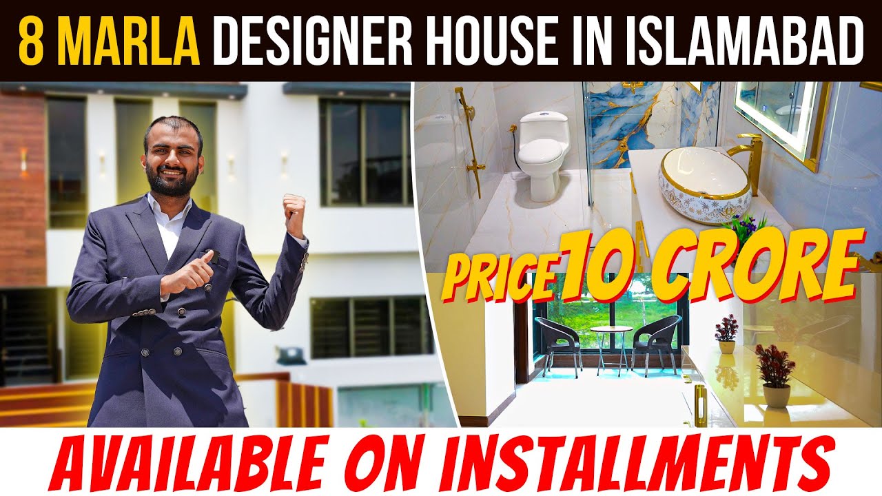 8 Marla Designer House D-12 Islamabad For Sale | Complete Visit
