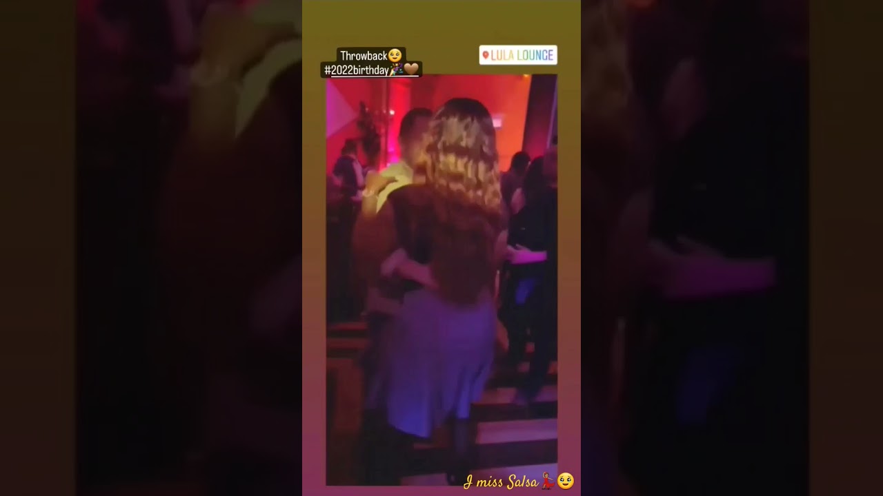 Salsa Dancing in Toronto.#salsa #lulalounge #throwback #dance #toronto #canada #ontario