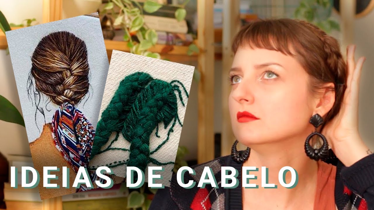 ideias de como BORDAR CABELOS