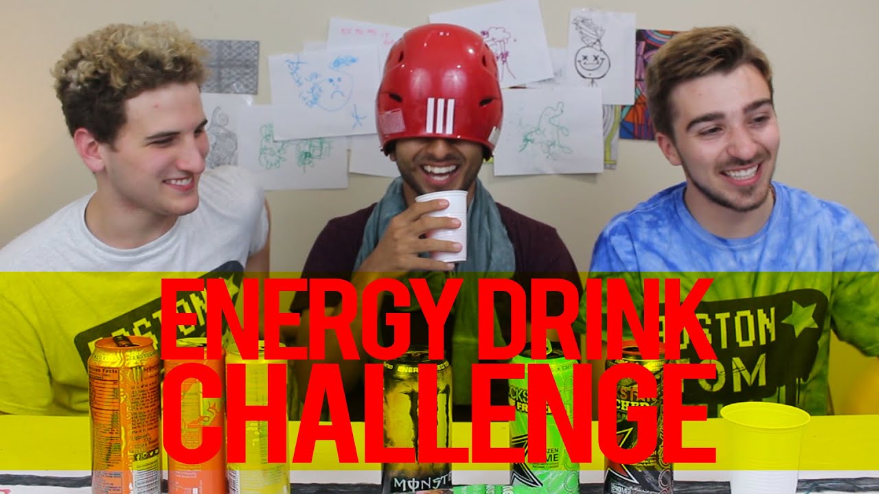 ENERGY DRINK CHALLENGE! (BOSTONTOM & 4N1 COLLAB)