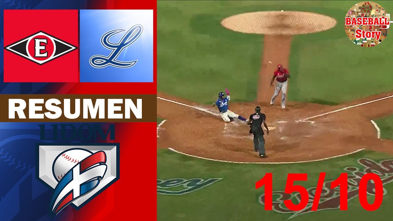 Resumen: Tigres del Licey Vs. Leones del Escogido (Partido increíble)! Serie Regular 15/10/2025