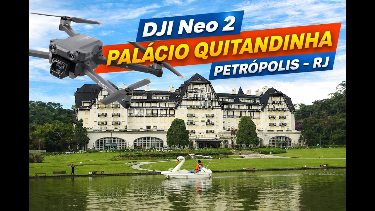 DJI Neo 2 - Palácio Quitandinha - Petrópolis - Rio de Janeiro