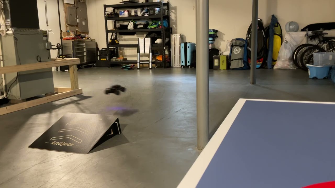 RC car vs ramp