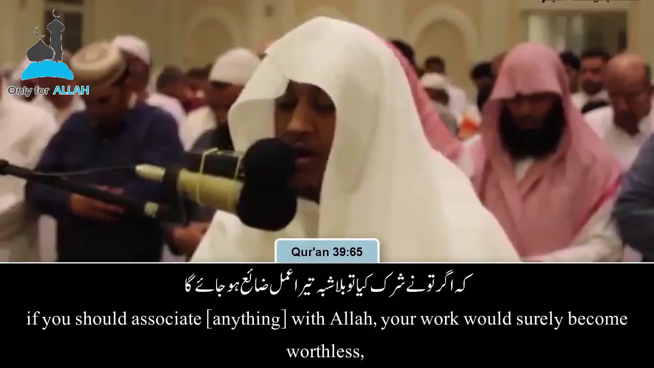 Beautiful Live Recitation: Qari Salah Al-Meselly (صلاح المصلي) English/Urdu Subtitles