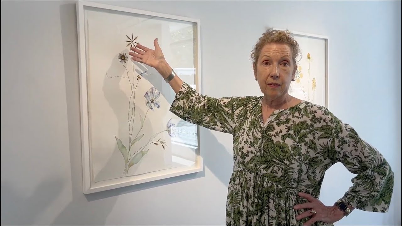Floral Paintings by Marilla Palmer