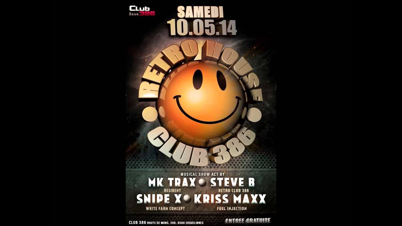 Dj Steve B Retro House Belgium @ Club 386