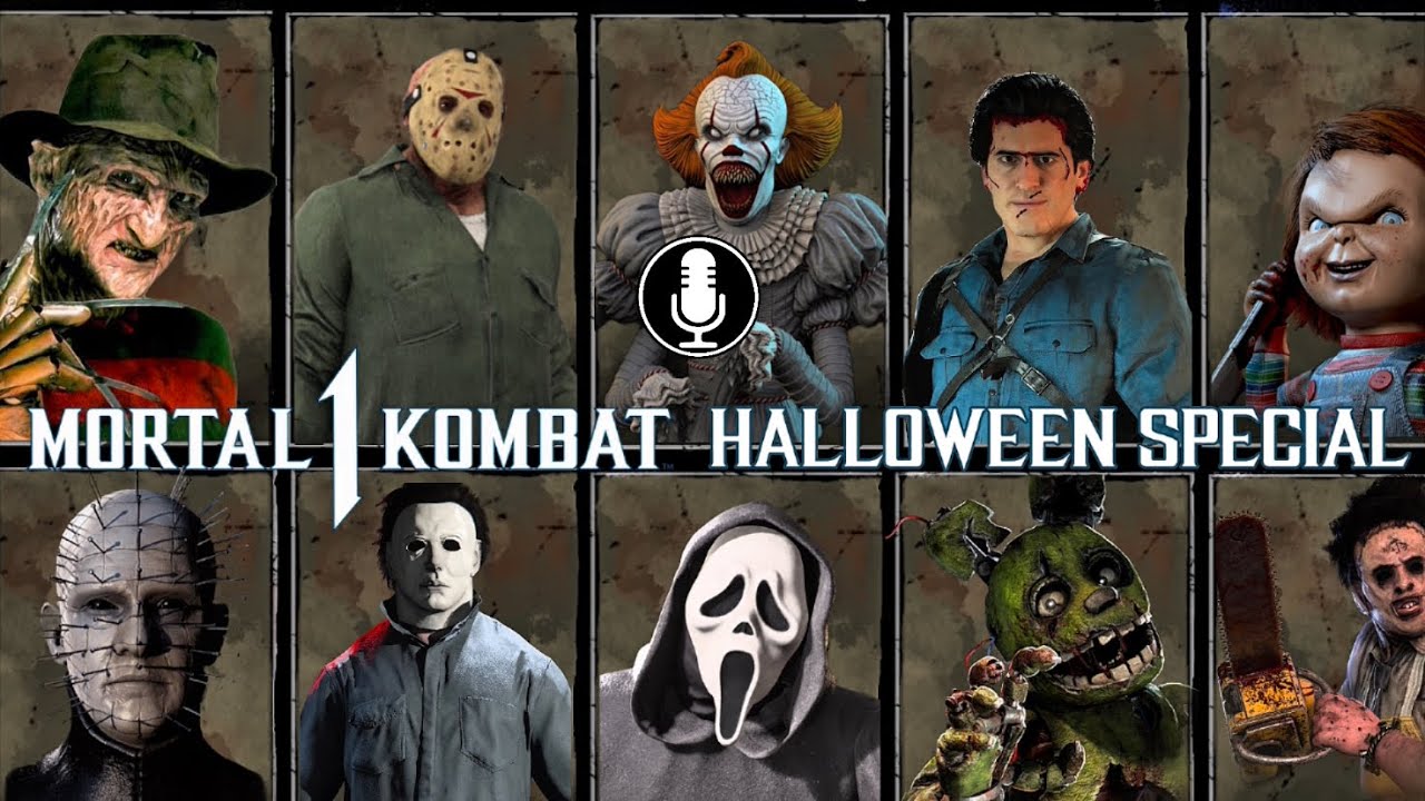 Пользовательские вступления Mortal Kombat 1 — Хэллоуинский спецвыпуск