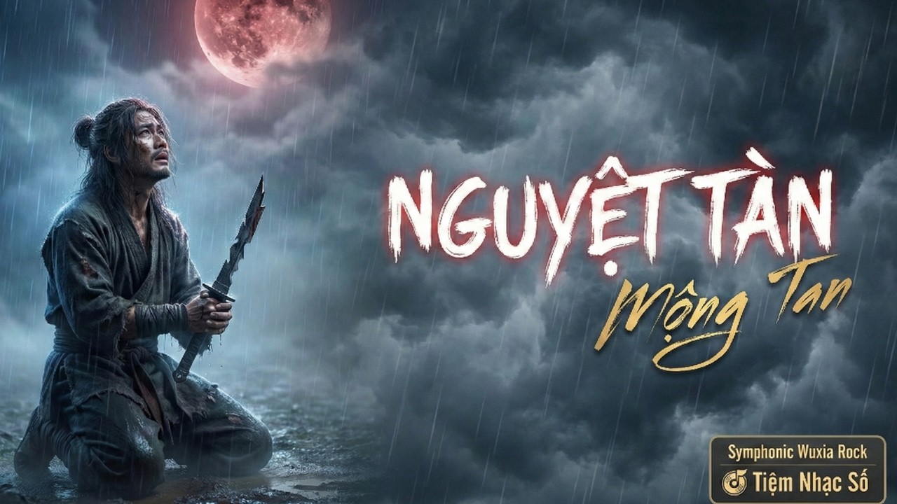 NGUYỆT TÀN MỘNG TAN (Symphonic Cổ Phong Rock) – Bản Epic Rock Bi Tráng Nhất | Tiệm Nhạc Số