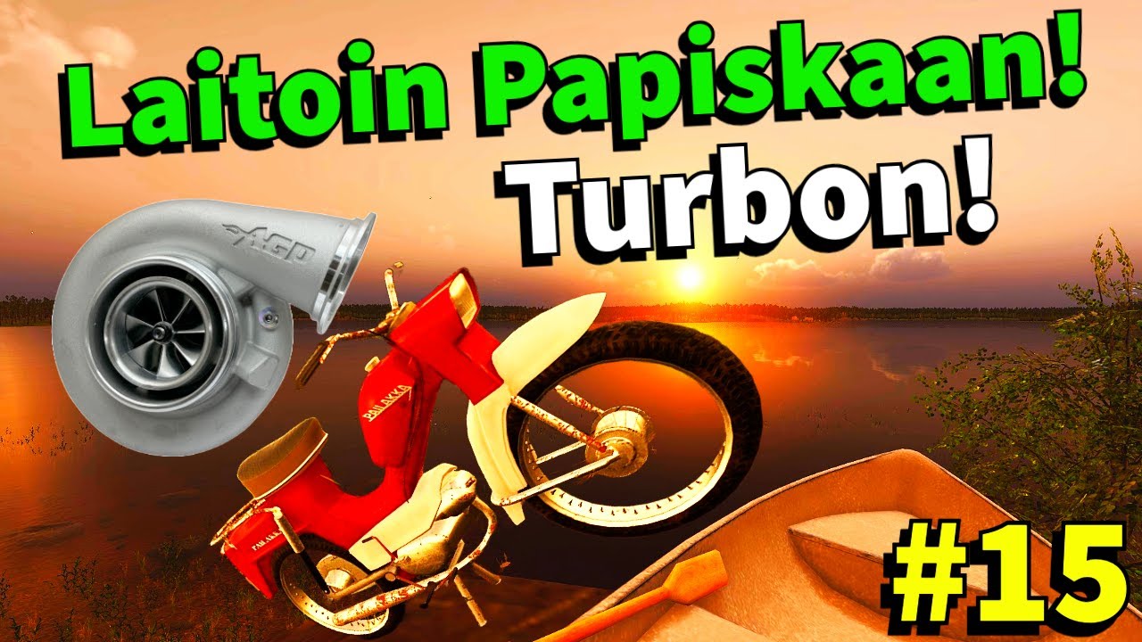 LAITOIN PAPISKAAN TURBON! (testisave) #15 | Finnish Cottage Simulator