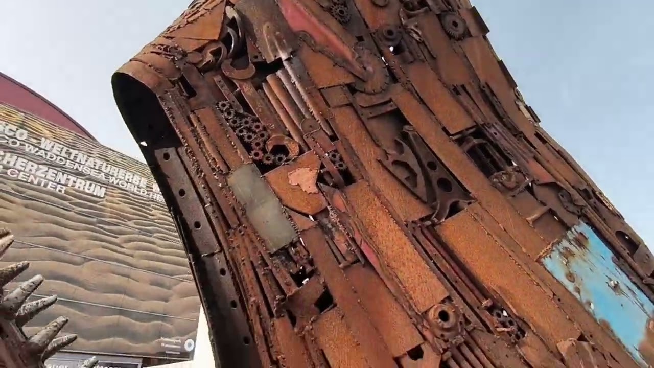 Wilhelmshaven pakrantė ir Bunker Museum (Bunkeris talpinęs 1500 žmonių)