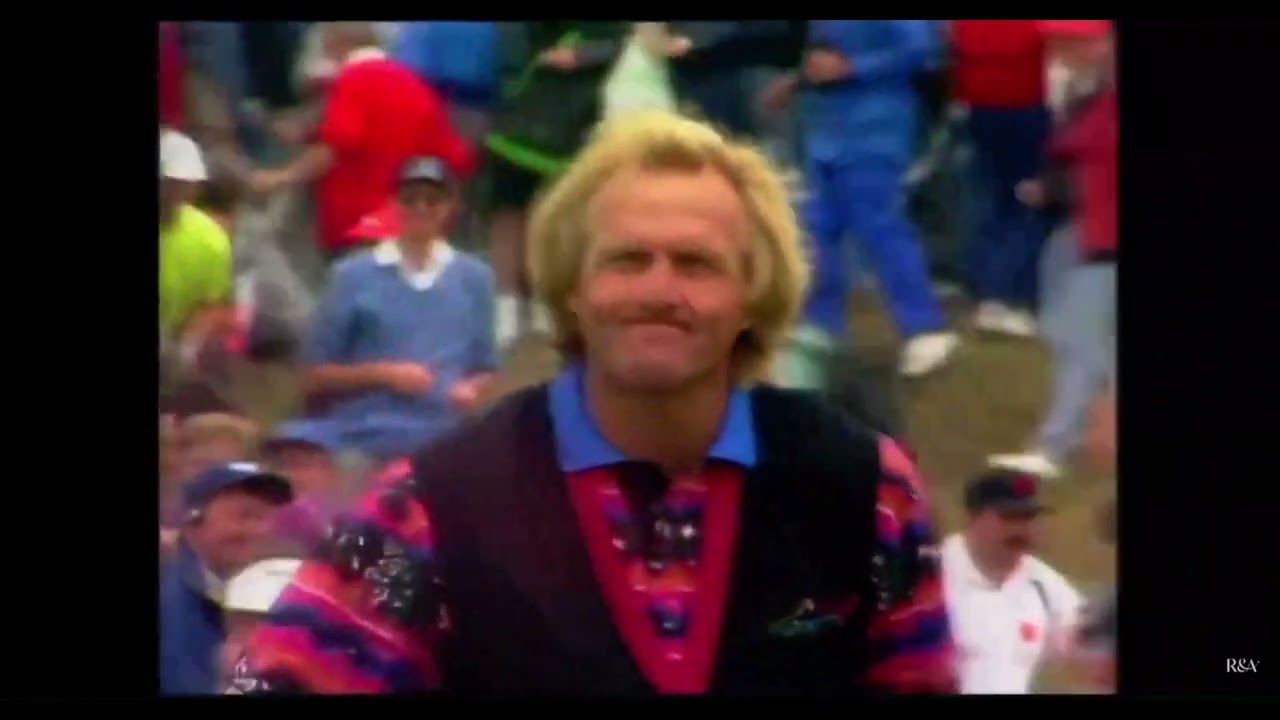 1993 Open Championship Final Round Greg Norman and Nick Faldo
