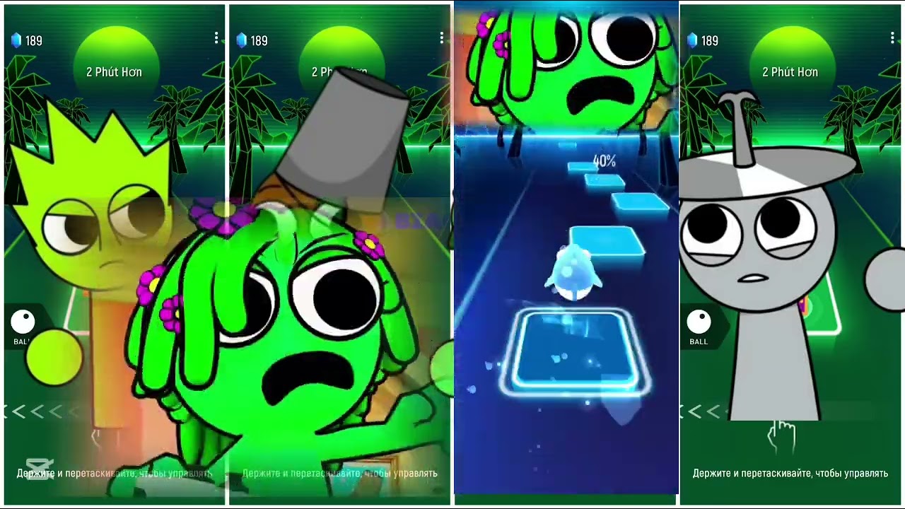 The AWESOME Tiles hop? RARE SPRUNKI RUN! 😲💫🎮
