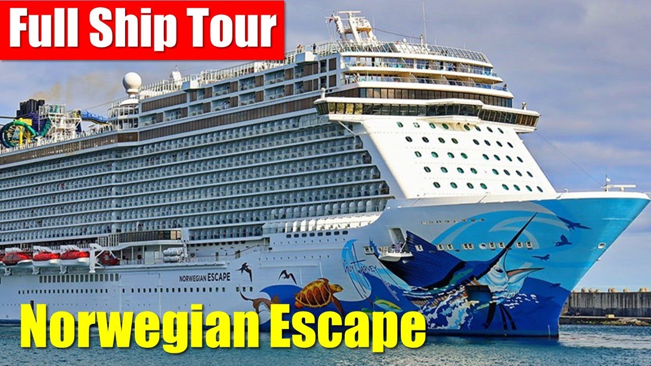 Norwegian Escape | Полная экскурсия по кораблю и обзор | Norwegian Cruise Line