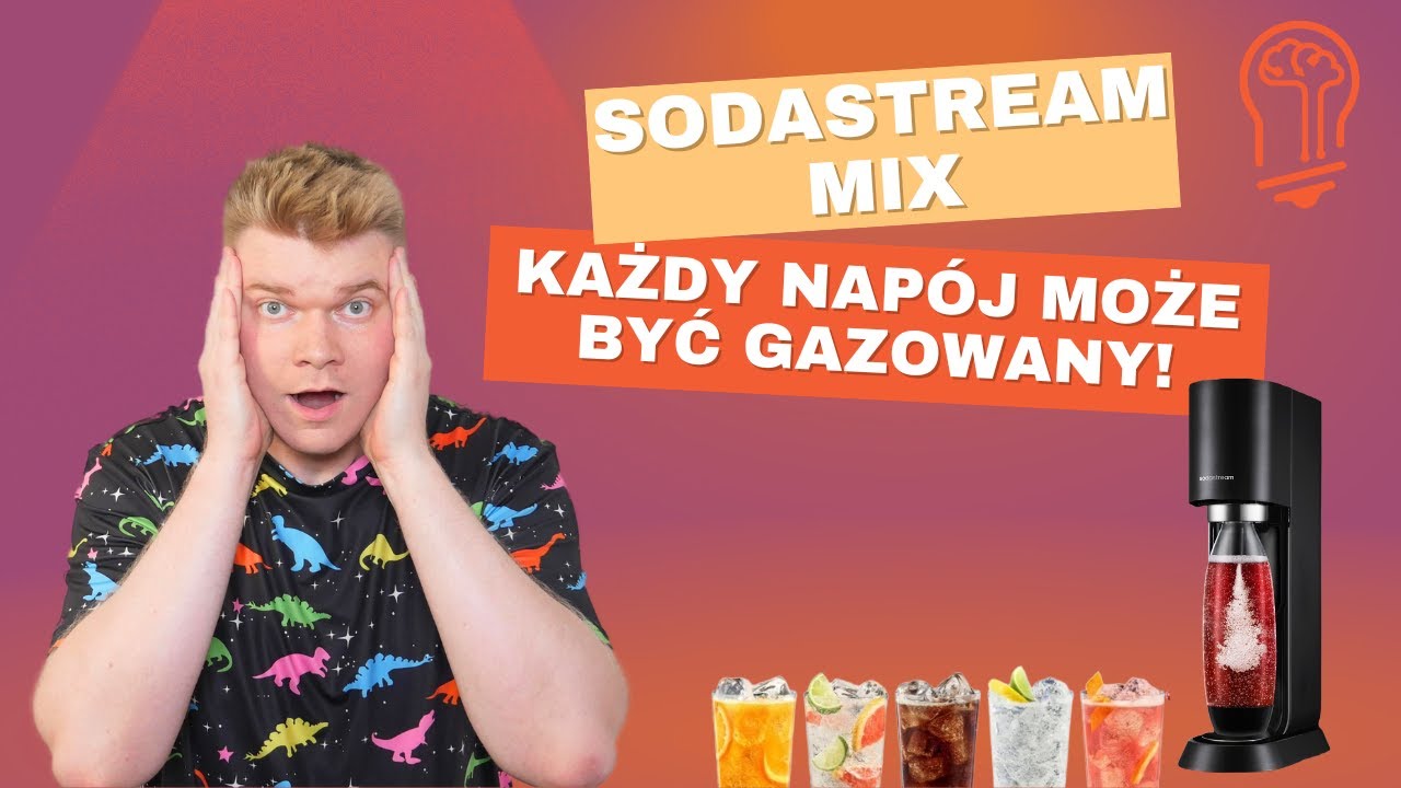 Recenzja SodaStream MIX. Saturator nie tylko do wody gazowanej! 😎 Test gazowania soków i napojów 🥤🤭