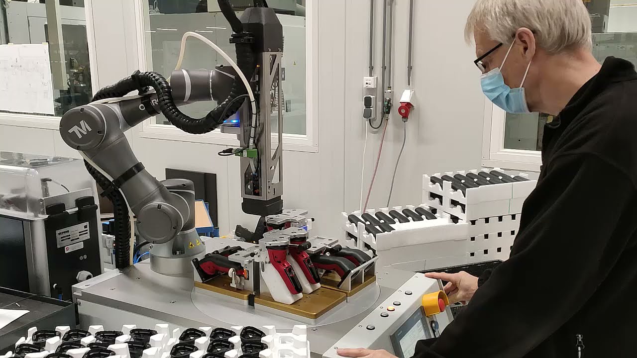 Professional help for personal care: putting a cobot to work